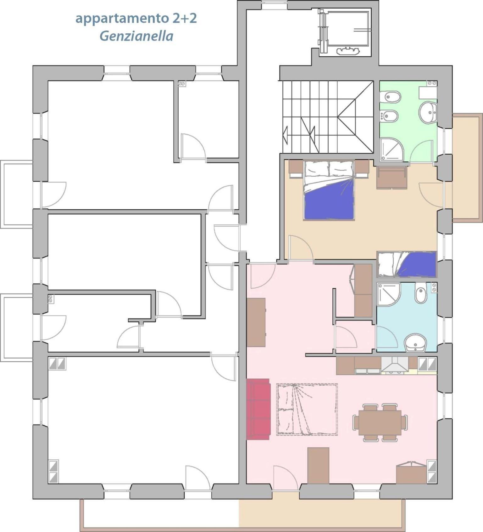 Residenza Domino Selva di Cadore Exterior foto